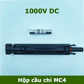 Mua Hộp cầu chì MC4 Solar 1000V DC kèm cầu chì cho điện năng lượng mặt trời 10A 12A 15A 16A 20A 30A