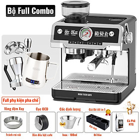 Mua Bộ máy pha cà phê CF08 xay hạt cà phê  lấy nước nóng  đánh bọt sữa độc lập  toàn diện DIY chức năng  hàng chính hãng