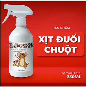 Chai Xịt Đuổi Chuột  Hương Bạc Hà - Dành cho xe hơi và mọi nơi - Xua đuổi chuột an toàn, hiệu quả