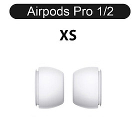 Cặp Nút Đệm Tai Nghe Silicone Thay Thế Cho Airpods Pro / Airpods Pro 2 - Hàng Chính Hãng