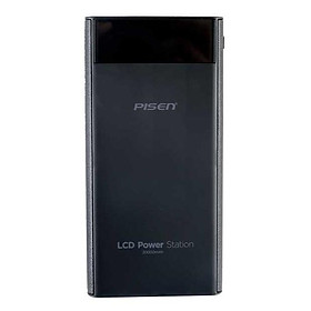 Pin Sạc Dự Phòng Pisen LCD Power Station 20000mAh Version 2 - Hàng Chính Hãng