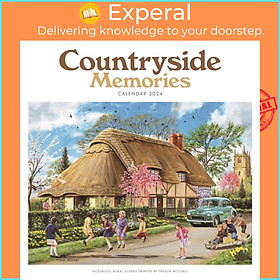 Sách - Countryside Memories, Trevor Mitchell Wiro Wall Calendar 2024 by  (UK edition, paperback)