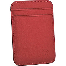 Bao da đựng thẻ nam da sần 10x7cm