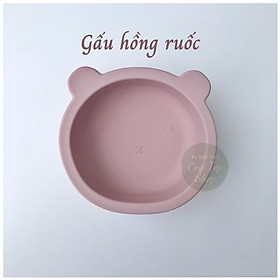 Mua Bát ăn dặm Silicon chống đổ đế hít chân không chống lật hình sử tử xinh xắn