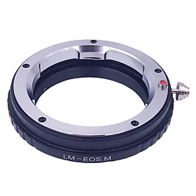 LM-EOS M Camera Lens Mount Adapter Ring for   M to Canon EOS M Cameras
