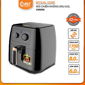 Nồi Chiên Không Dầu Comet CM6856 8 Lít - Hàng Chính Hãng