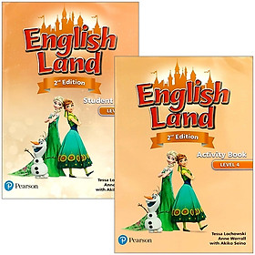 [Download Sách] English Land (2nd Edition) Level 4: Student Book + Activity Book With CDs