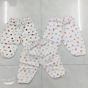Quần dài cotton cho bé sơ sinh 0-12 tháng