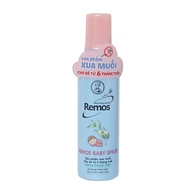 Xịt Chống Muỗi Remos Baby Khuynh Diệp 60ML