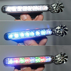 Đèn LED chạy bằng năng lượng gió cao cấp 8 bóng led cực sáng dành cho xe hơi và xe môtô