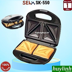 Máy nướng bánh sandwich - hotdog Seka SK550 - 750W - Hàng chính hãng