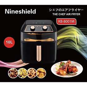Mua Nồi chiên không dầu 10.5L Nine Shield KB-8002M  Nồi chiên nướng đa năng  Thế hệ mới nhất 2021  Bảo hành 12 tháng