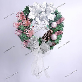 Mua Vòng Nguyệt Quế  Vòng hoa Noel Trang Trí Noel Giáng Sinh Vòng Hoa Có Đèn  Nhiều Mẫu Đa Dạng
