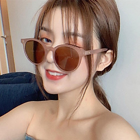 Kính mát gọng tròn Hàn Quốc hot trend