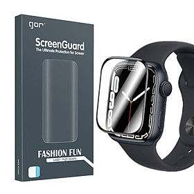 Dán màn hình 3D GOR cho Apple Watch Series 7 / Apple Watch Series 8 / Apple Watch Series 9 Size 41mm / 45mm (Hộp 2 Miếng) - Hàng Nhập Khẩu