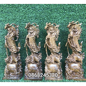 Mua Tượng đạt ma sư tổ bằng gỗ bách xanh kt cao 30cm