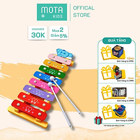 [M209A - Mota Montessori] Đồ chơi cho bé Đàn gõ âm thanh vui nhộn - Hàng chính hãng
