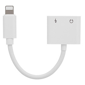 Cáp Chuyển Đổi Từ Lightning Sang 2 Cổng Lightning Sạc Và Tai Nghe Cho iPhone