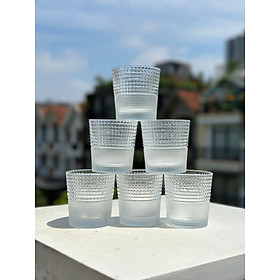 Sét 6 cốc IVV TodoModo 300ml màu trắng Hàng chính hãng