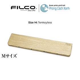 Kê tay bàn phím cơ Filco gỗ Hokkaido (Size M) - Hàng Chính Hãng