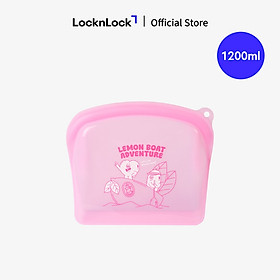 Túi Silicone LocknLock Balloon Friends LWP chịu nhiệt đựng thực phẩm đa năng 600ml/1200ml/2000ml Chính Hãng - JoyMall