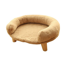 Pet Sofa Nonslip Leg Puppy Kennel Dog Sleeping Bed Cat Bed for Indoor Cats