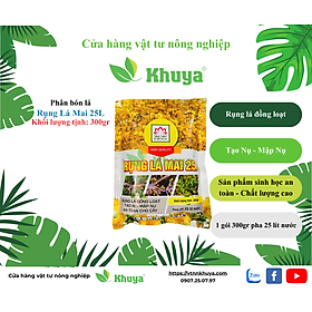 Mua Phân bón lá Rụng Lá Mai 25L 300gr  Tạo Nụ - Mập Nụ - An Toàn Cho Cây