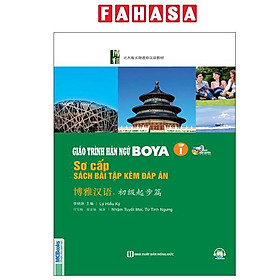 Sách - Giáo Trình Hán Ngữ Boya - Sơ Cấp - Tập 1 (Có Đáp Án) (Tái Bản 2025)
