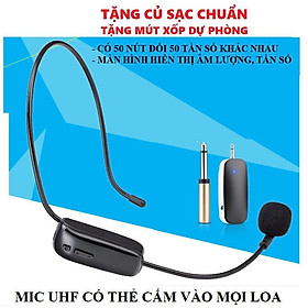 Micro không dây  trợ giảng cho giáo viên, cắm loa kéo, âm ly