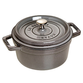 Nồi gang staub - xám
