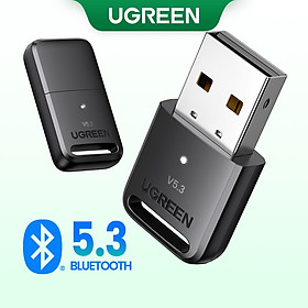 Mua Bluetooth 5.3 USB Adapter Ugreen 90225 Chính hãng CM591 (khoản cách 20m ghép cùng lúc 7 thiết bị  ADR bảo mật ) hàng chính hãng