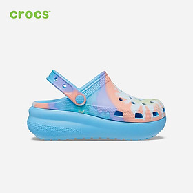 Giày lười trẻ em Crocs FW Classic Clog Kid Cutie Tie Dye Oxgn Mlti - 208083