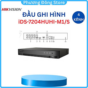 Mua Đầu ghi HIKVISION 8 kênh Turbo ACUSENSE iDS-7204HUHI-M1/S Lọc báo động giả  lọc báo động người/phương tiện  .-Hàng chính hãng