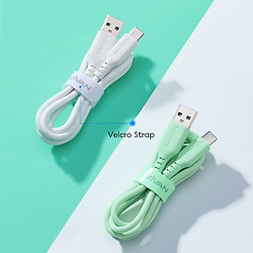 Mua Cáp Sạc Cổng Type-C VIVAN VSC100 Sạc Nhanh 3A 100cm Chất Liệu Silicone Bền Bỉ Và An Toàn - Hàng chính hãng