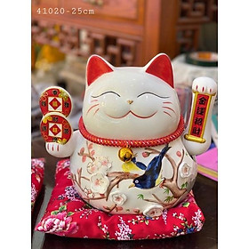 Mua Mèo thần tài mang lộc về nhà mèo cao 26cm