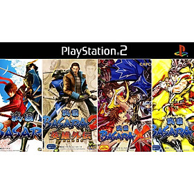 Bộ 4 Game basara PS2 như hình