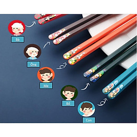 Mua Bộ Đũa Ăn Gia Đình Phong Cách Nhật Bản Chống Ẩm Mốc  Chịu Nhiệt Độ Cao AT0170