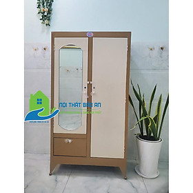 Mua Tủ sắt quần áo cao 1m6 ngang 90cm - TSDT13