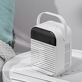 Portable Mini Air Conditioner Desktop Fan Cooler Humidifier Purifier