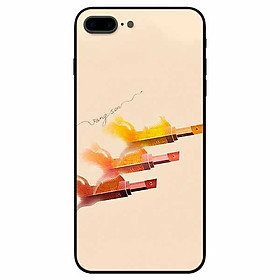 Ốp lưng dành cho Iphone 7 Plus , 8 Plus mẫu Vàng Son