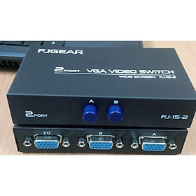 Bộ Chia 2 VGA CPU Ra 1 VGA Màn Hình (Port VGA Switch)