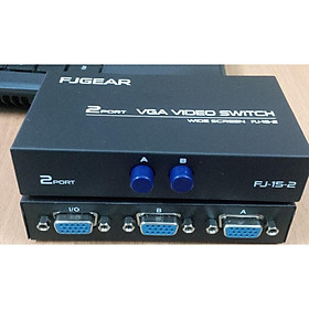 Mua Bộ Chia 2 VGA CPU Ra 1 VGA Màn Hình (Port VGA Switch)