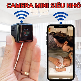 Camera mini siêu nhỏ X6D GIÁ RẺ kết nối wifi xem trực tiếp từ xa qua điện thoại