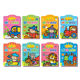 Sách - Combo 8 cuốn: Bé Tô Màu (3-6 tuổi) - ndbooks