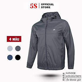Áo Khoác Nam 5S Cao Cấp 2 Lớp Vải Dù Ấm Áp Cản Gió, Chống Nước Hiêu Quả Nhiều Màu