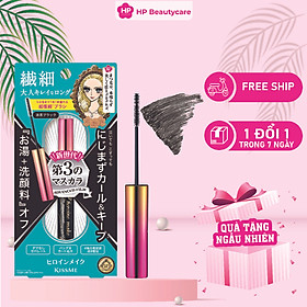 Mascara Màng Film Không Trôi, Làm Tơi Và Dày Rậm Làn Mi Mỏng Kissme Heroine Make Màu Đen 4.5G