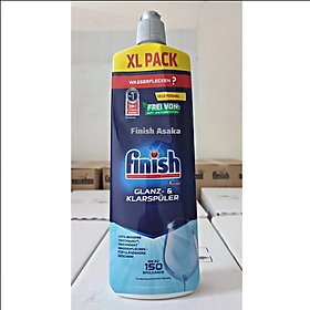 Nước làm bóng và khô chén, đĩa Finish Dishwasher Shine & Dry Regular 750ml