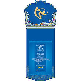 Lịch Blốc  siêu đại 2024 - Đất nước nhìn từ Biển, khánh chữ LỘC