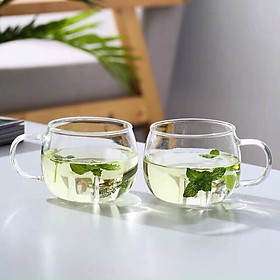 Mua BỘ 6 LY THỦY TINH UỐNG TRÀ DÁNG THẤP - VD721