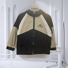 Áo khoác gió bé trai size đại 6-14 tuổi in chữ SEN và FO hàng Quảng Châu dáng thời trang